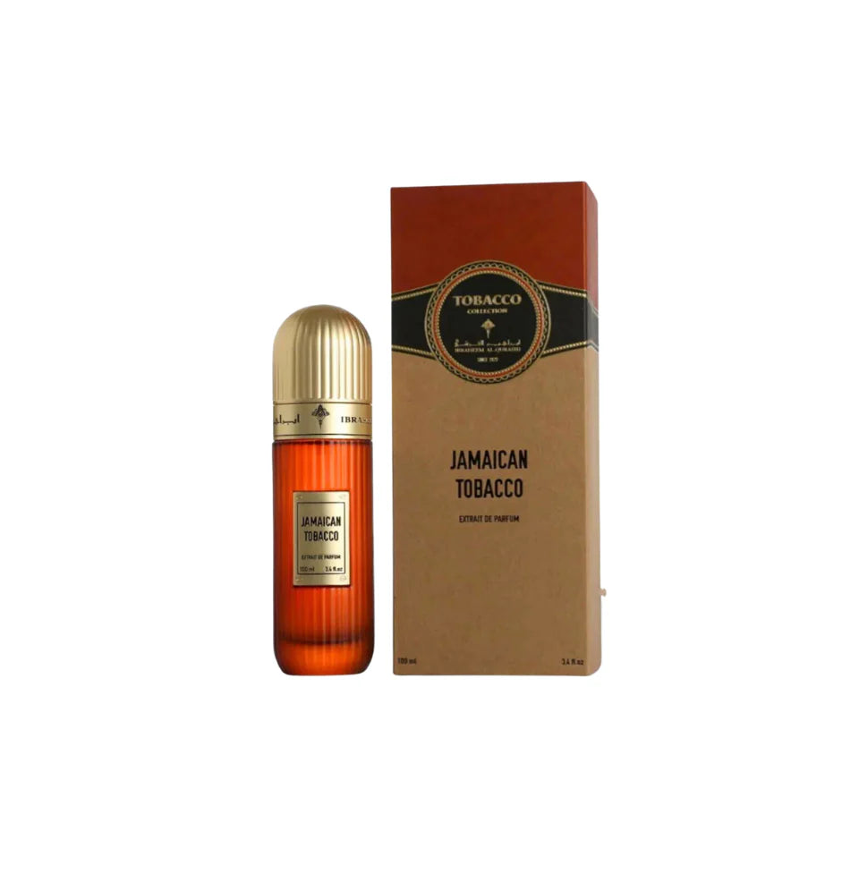 Jamaican Tobacco by Ibrahim Al Quraishi 100ml EDP Perfume unisex Amber, Oud and Jasmine