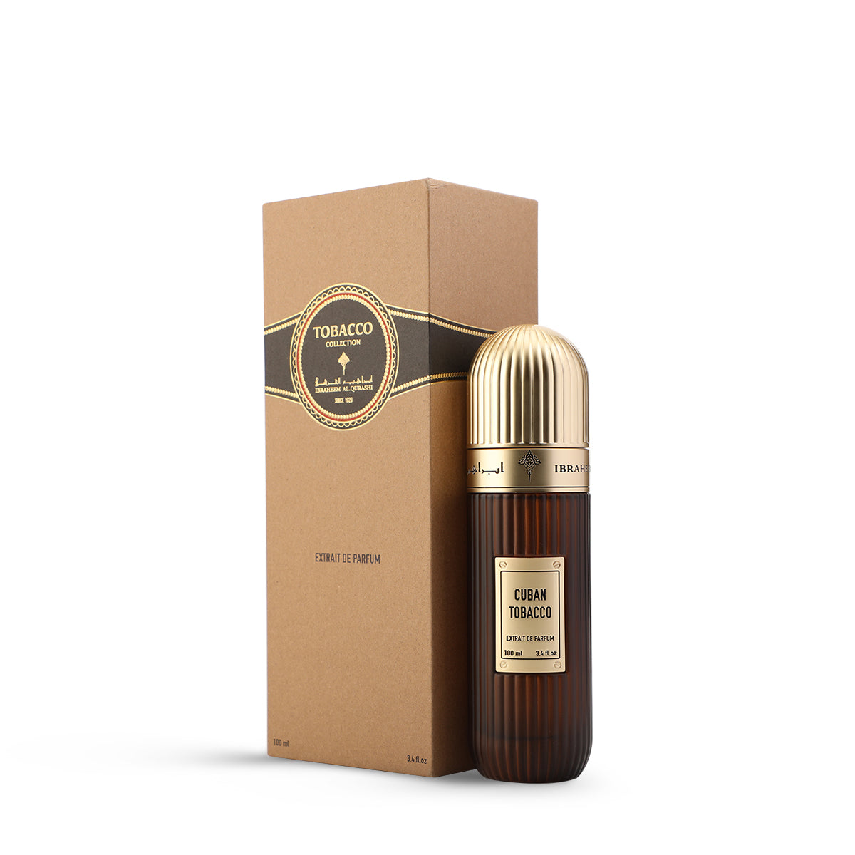 Cuban Tobacco Extrait De Parfum 100ml For Men and Women by Ibraheem Al Qurashi